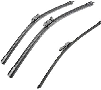TMERIC Scheibenwischerblätter Für Für Fabia Fließheck NJ MK3 2015 2016 2017 2018 2019 2020 24 + 16 + 14 3PCS Vorne Hinten Wischer Windschutzscheibe Windschutz Fenster Wischerblätter