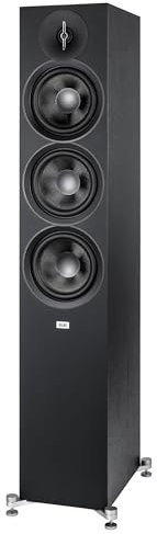 ELAC Debut F6.3 Standlautsprecher – Ideal für die Musikwiedergabe über Ihre Stereoanlage auch als Teil eines 5.1 Surround-Systems, legendärer Klang, edles Design – Lautsprecher passiv