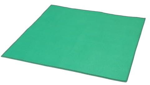 Didiseaon Mahjong Table Mat, Thickened Cloth Square Green Game Mat with Anti-slip Noise Reduction, Easy to Clean Tablecloth for Card Table, Home Board Games | Noise-reduction Surface, Handrubbing Finish, Board Games and Dominoes Use
