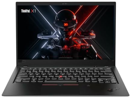 Lenovo Laptop ThinkPad X1 Carbon Gen 6, portátil FHD de 14 pulgadas, Intel Core i5-8250U, 8 GB de RAM, SSD de 256 GB, Windows 11 Pro (renovado)