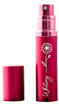 Frascos de Perfume Personalizados para Dama de Honor - Frascos de Perfume Personalizados de Viaje para Cumpleaños - Decoración de Cumpleaños, Navidad, Día de la Madre, Día de San Valentín para Mujer