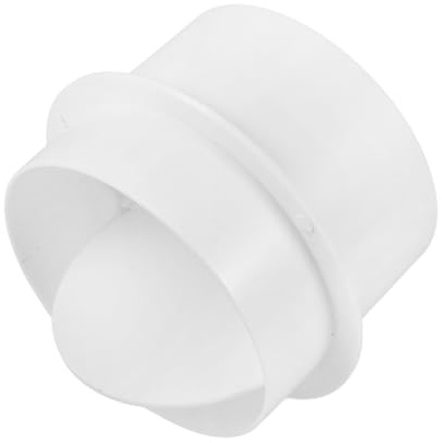 LIFKOME Ventilation Pipe Check Valve Duct Connector for Bathroom Dryer Vent Non Return Device for Efficient Airflow Hotels Homes