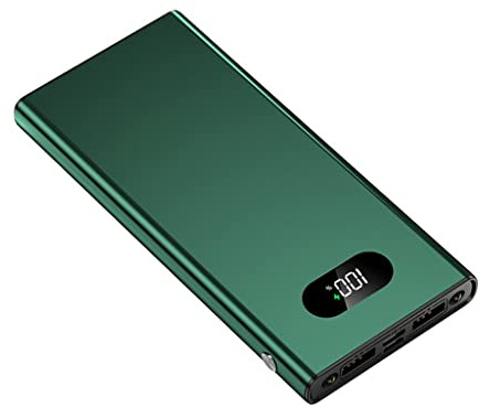 Power Bank, Power Bank Super Fast Charging PD22.5W Lega di alluminio sottile 20000 mAh (Colore: Verde, Dimensioni: 10000 mAh)