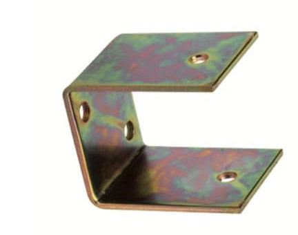 Staffa ad U per Travi in Legno 90x110x80 mm – Supporto a Muro Robusto – Staffa per Pergole, Gazebi e Coperture – Ferramenta per Strutture in Legno