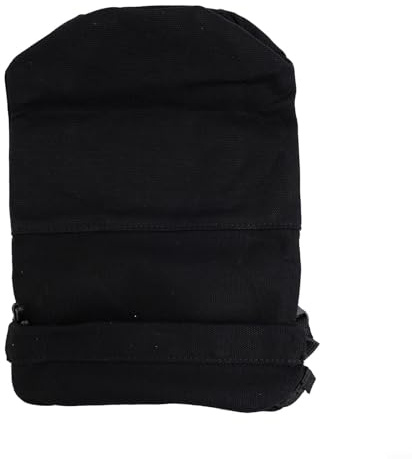 Yuanpgky Sac de rangement rétro pour lanterne de camping pour lampe à pétrole – Housse en toile robuste avec poche extérieure, 37,1 x 22,1 cm, compatible avec la plupart des lampes portables (noir)
