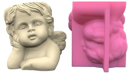Stampo in silicone creativo per fiori in calcestruzzo unico in silicone per vaso in resina per cemento argilla artigianale resina