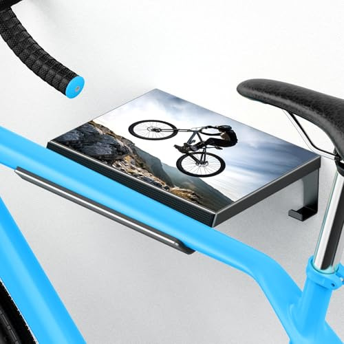UNSTINCER Fahrrad Wandhalterung bis 30kg Tragfähigkeit, Metall Fahrradhalterung Wand für Rennrad eBike Gravelbike Mountainbike MTB, platzsparende Wandmontage für Garage Keller Wohnung (Männer)
