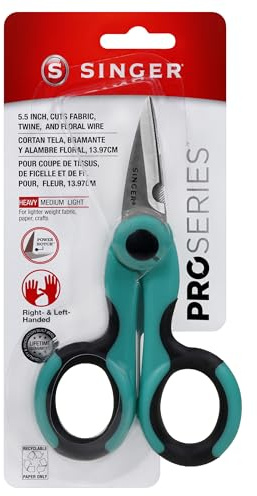 SINGER ProSeries 00558 Schere, 14,8 cm, mit Einkerbung, robust