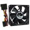 AABCOOLING Fan 8 - una Economico ed Efficiente 80mm Ventola Aspirazione, Ventola PC Portatile, Ventilatore per Computer, Raffreddamento PC, 8cm, 4 Pin MOLEX 25 dB (A)