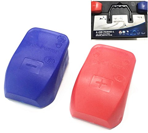 Qiorange 2Pcs Auto batterieclips Schnellverbinder Schnellverschluss Anschlussklemme Batterieklemmen Batterie Polklemmen (Type A Set)
