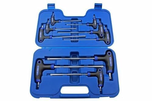 US PRO Juego de 9 piezas de llave Torx/Allen T10 - T50 1613