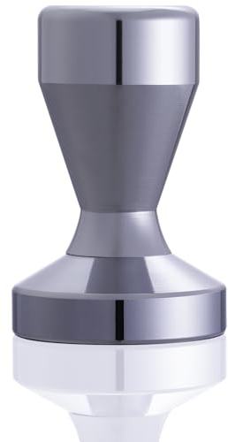 YoiYee Solid Stainless Steel Coffee Tamper Coffee Presser, 51mm Coffee Distributor, Espresso Coffee Press for 51mm Filter Baskets