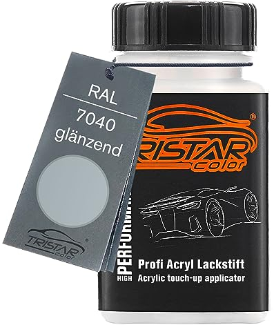 TRISTARcolor RAL 7040 Fenstergrau glänzend Lackstift 50 ml schnelltrocknend
