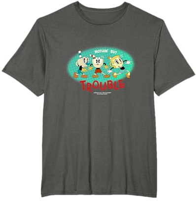 The Cuphead Show! NOTHING BUT TROUBLE T-Shirt