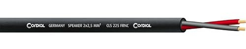 Cordial - Bobine de câble h.p. 2,5 mm² 100 m