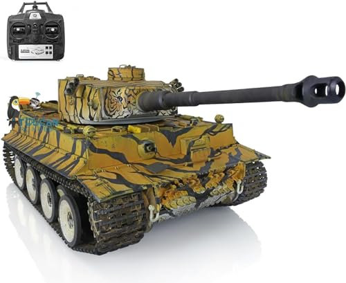 Toucan RC Hobby Heng Long German Tiger I Panzer 1/16 7.0 FPV 3818 Sammlung Funkpanzer Modelle