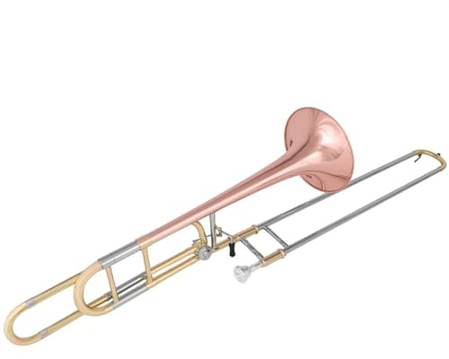 Ändern Sie Die Tonhöhe Des Posaunen-Posaune-Tenor-B-Instruments In Ein F-Posaune-Blechinstrument Mit Koffer Posaune für Anfänger