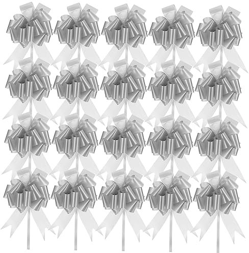 VILLCASE 20 Stück Zarte Zugschleifen – Stereo-zugschleife Für Blumenkästen Zum Verpacken Von Geschenken Und Dekorationen