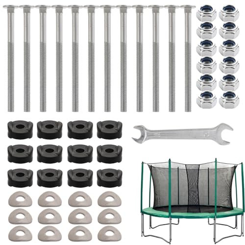 Trampoline Frame Parts 12X Stakes Stabilization Anti-Falling Tools