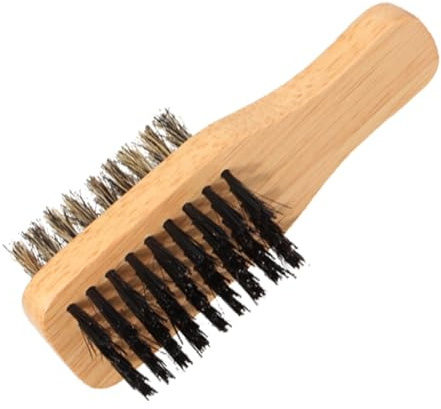 LOLIPPYY Vintage Beard Brush for Men Supple Hair and Shredded Pores for Salon Shaving and Beard Grooming