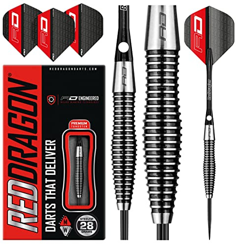 Lethal Magic 28g Tungsten Darts Set with Flights and Stems