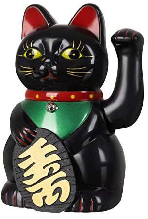 Iso Trade Lucky Golden Chinese Cat Maneki-Neko – Good Fortune Symbol #3064 Marca