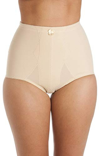 Camille Bella Magic Firm Women's Shapewear Knickers – 2 Pack | High-Waisted Cotton Tummy Control Pants, Sculpting, Slimming, Shaping, Belly Support High Waist Briefs for Women