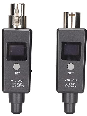 Funkmikrofon-Adapter Funkmikrofon XLR-Sender-Empfänger Funkmikrofonsystem XLR-Mikrofon-Adapter Funkmikrofon XLR-Sender-Empfänger für Tonmischer