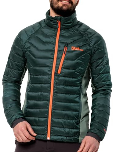 Jack Wolfskin Men's Routeburn Pro Ins Jacket M, black olive, M, black olive, M