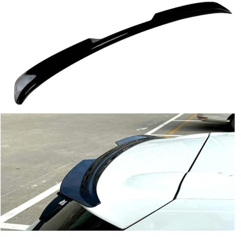 JHETA Heckspoiler Für VW Auto Hinten Dach Spoiler Flügel Für Golf 7 Für MK 7,5 VII Für GTI R Für GTD Für Max 2014 2015 2016 2017 Glanz Schwarz 2018 2019 Spoiler Flügel