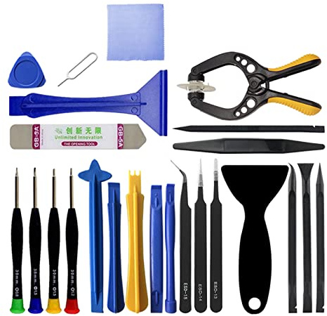 24-in-1-Handy Reparatur Werkzeug Set Reparatur Von Demontagewerkzeugen Mit Schraubendreher Set Und Öffnungs Hebelwerkzeug Für Smartphones Uhren Mobiltelefone Reparatur Werkzeug Set