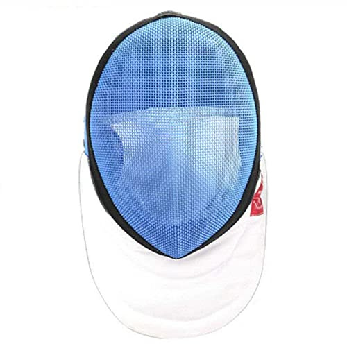 Erwachsene Und Kinder Fechthelm 350N Fechthut Fechttrainingsgerät for Das Fechttraining(Blue(Fixed Lining),S)