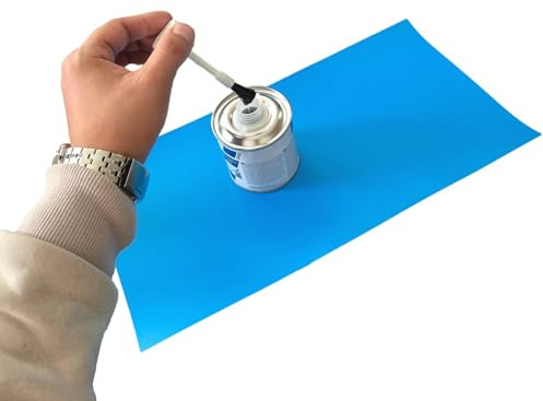 Jehapro Profi Poolflicken Extra stark 1,6 mm Poolfolie + 250 ml Kontaktkleber (40x120 cm)
