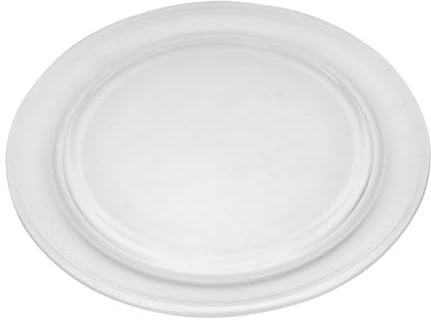 Ipetboom Mikrowellenschale Glasdrehteller 27cm aus Glas Stabile und Dickwandige Ersatz Drehscheibe für Mikrowellenherde zum Einfachen Austausch