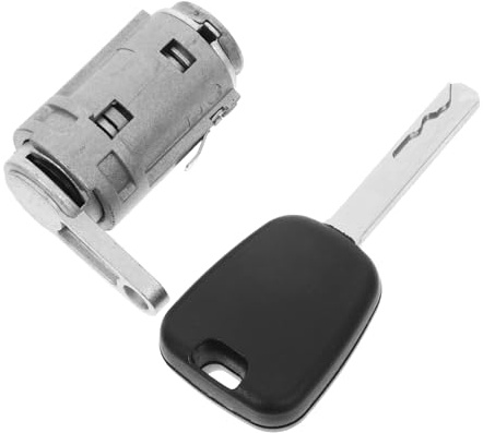 JECOMPRIS Car Door Lock Cylinder Key for Left Door Lock Automotive Cylinder Tumbler Front Left Replacement for Vehicle Security