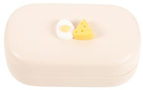 VICASKY Portable Cream-Colored Case Kit with Tools Anti- Travel Makeup Lens Holder for Home and Outdoor Use Compact Lightweight for Sharing