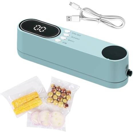 Soudeuse Sous Vide de Voyage, Outil d'Emballage de Sacs Alimentaires Sans Fil, Machine à Souder Sous Vide Performante, Pour Maison, Dortoir, Hôtel, Appartement, Entreprises, Location, Cuisine