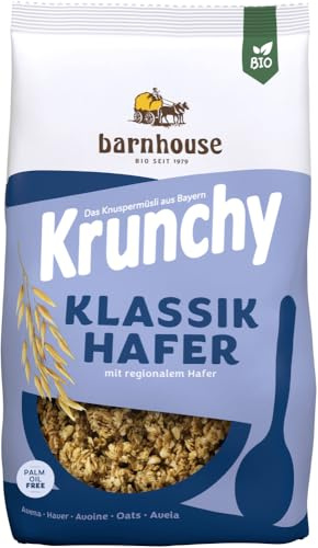 Bio Krunchy Klassik Hafer 2 x 600 g