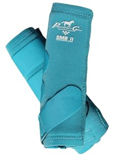Professional's Choice Equine SMBII Sport-Medizinstiefel, paarweise, Türkis, Größe S