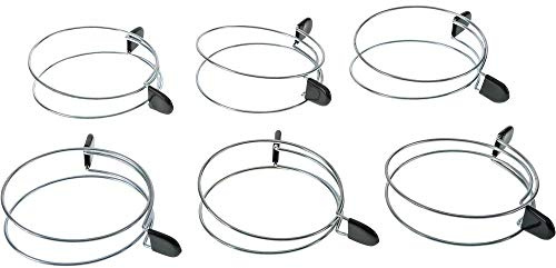 Woodstock International INC D4571 Shop Fox Double Loop Squeeze Hose Clamp (6 Pack), 6