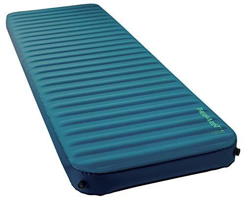Therm-a-Rest MondoKing 3D självuppblåsande skumcampingmadrass med tvillinglåsventil, stor - 180 x 65 cm
