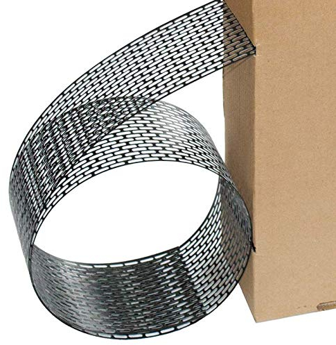 Lüftungsband Lüftungsgitter Vogelschutz Vogelschutzgitter 60 m lang (80 mm, schwarz)
