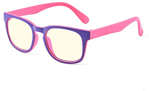 SAFEYEAR Kinder Blaulichtfilter Brille, SG022 Bildschirm-Brille,Computerbrille,Blaue Licht Blockieren Brille,Verringerung der Augenbelastung,Anti blaulicht,TV Brille für Brille mit Blaulichtfilter