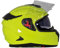BHR Casco Integral de Motocicleta con Doble Visor 813 RACE | Casco Integral de Motocicleta Homologado ECE con Visor Solar | Casco para Hombre/Mujer |AMARILLO FLUO | L