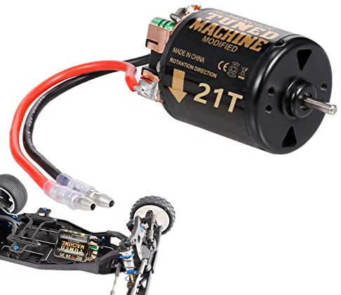 Brushed Motor For RC,Double Ball Bearing RC 540 Waterproof Motor | RC Motors, Brushed Motor 13T/ 21T/ 35T/ 45T/55T/80T For 1/10 Remote Control Vehicle RC Spare Parts