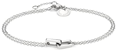 LIEBESKIND BERLIN Damen Schmuck – Eine tolle Kollektion aus Ohrringen, Ketten und Armbändern mit coolen Link-Chain Details aus Edelstahl - Moderne, alltagstaugliche Styles