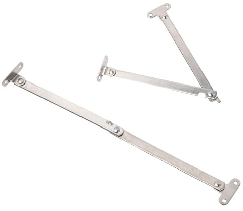 Armoire Support de Rabat 2 Pièces Charniere Porte Placard Pliante Charnière Pliante Charnière de Support de Couvercle pour placard, placard, porte