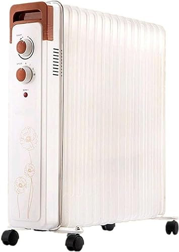 Riscaldatore per radiatore riempito ad olio per la casa Riscaldatore per radiatore riempito ad olio 11/13 alette ad alta efficienza energetica con termostato, da 1000 W fino a 2000 W, protez