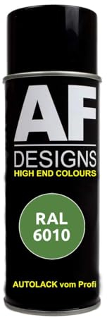 RAL6010 GRASGRUEN Spraydose seidenmatt Lackspray Sprühdose DIY Autolack