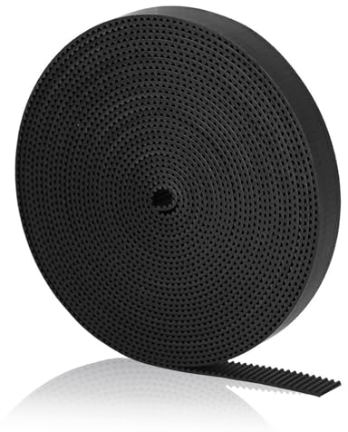 GT2 Zahnriemen 5m x 6mm, 3D Drucker Zahnriemen Breiter Gummi Zahnriemen, Passend für 3D Drucker und die Meisten Riemengetriebenen Drucker